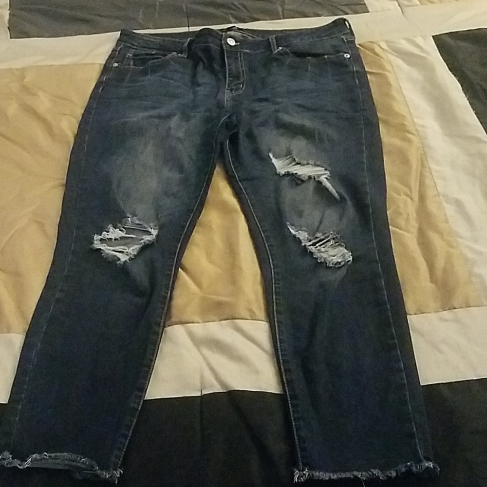 Ripped skinny jeans from Stitch Fix